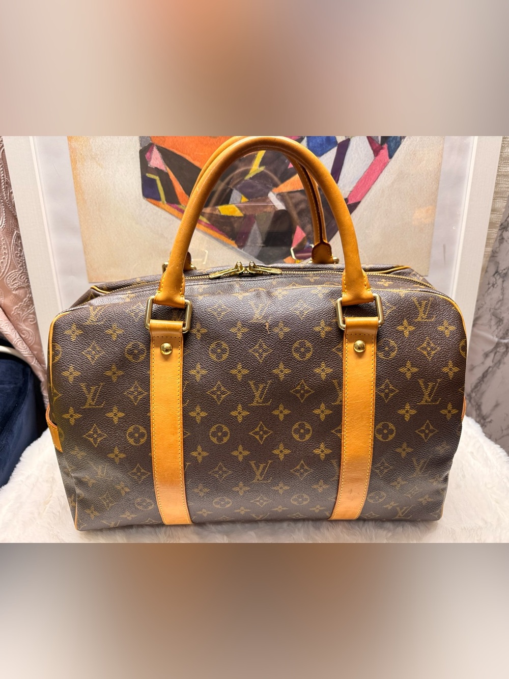 LOUIS VUITTON-TJ0170 Carryall Monogram Canvas